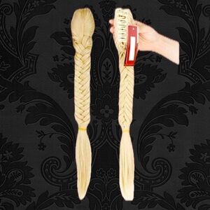 Blonde 21” Fishtail Braided Hair Extension